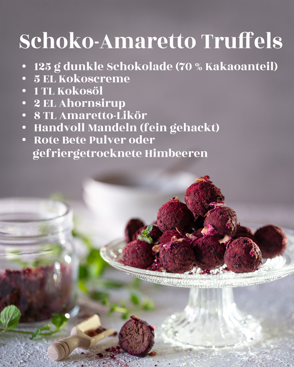 Schoko-Amaretto Truffles